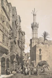 88. Uma rua em Rosetta, 1843.