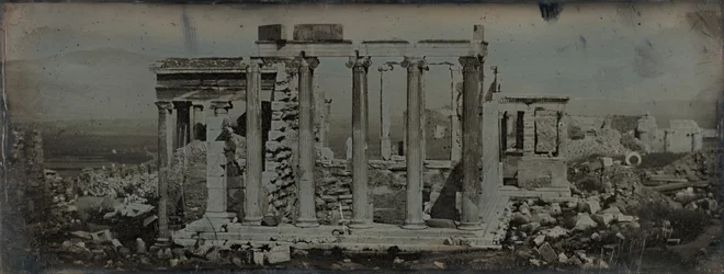 Erechtheion, Atenas, 1842.