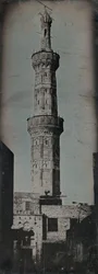 Grand Minaret, Alexandria, 1842.