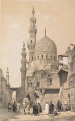 Mesquita, Cairo, 1843.