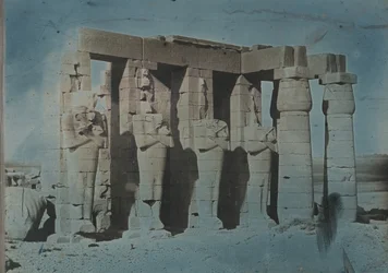 Ramesseum, Tebas, 1844.