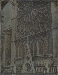Rose Window, Catedral de Notre-Dame, Paris, 1841.