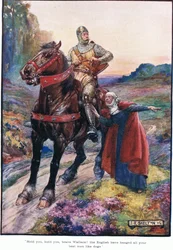Segura você, te abraça, bravo Wallace! Os ingleses enforcaram todos os seus melhores homens como cães, 1910