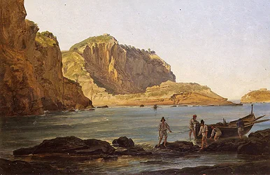 Posillipo (óleo sobre painel)