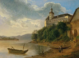 Castelo de Persenbeug em direcção ao noroeste