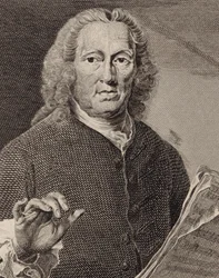 Retrato do cantor e compositor Richard Leveridge 1670-1758, 1793.