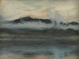 Coniston & Old Man (Aquarela)
