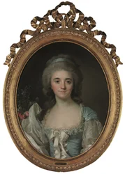 Retrato da Condessa de Provença (1753-1810) (óleo sobre tela)