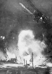 Bombardeio aéreo britânico sobre as linhas alemãs, Primeira Guerra Mundial, 1914-1918 1926