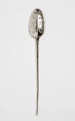 Colher de Esforço, c.1725 (prateado)