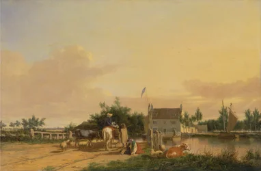 Buckenham Ferry, no rio Yare, Norfolk