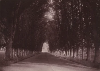 Entrada de automóveis, Château de Grand-Vaux, Savigny-sur-Orge, casa da família Vigier, c. 1855 (foto)