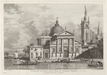Vista do Prospecto da Igreja de S. Giorgio Maggiore, 1742.