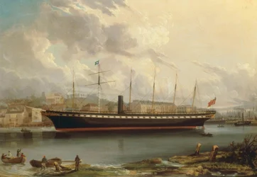 Viagem inaugural da Grã-Bretanha 1856
