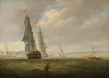 Navios entrando no Avon