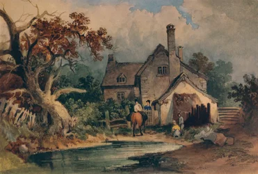 Uma casa de campo, c1852