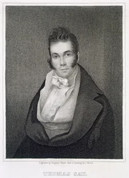 Thomas Say (1787-1834), gravado por Henry Hoppner Meyer (1787-1847)