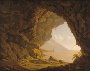 Caverna, perto de Nápoles
