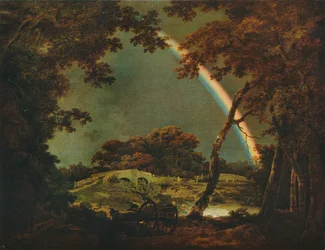 Paisagem com efeito arco-íris, 1794, 1930.