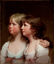 Retrato de Sarah e Ann Haden