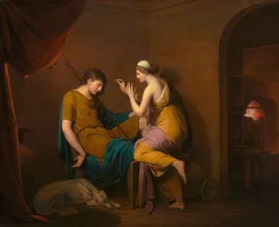 A Criada Coríntia, 1782-1784.