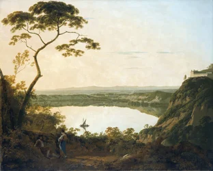 O lago de Albano
