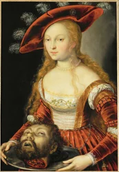 Salomé com a cabeça de João Batista ...