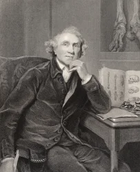 John Hunter, gravado por G.H. Adcock, de 