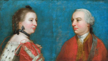 Retrato do 1º Duque e da 1ª Duquesa de Northumberland (óleo sobre painel)