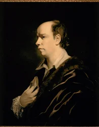 Oliver GOLDSMITH, Retrato c.1770 (óleo sobre tela)