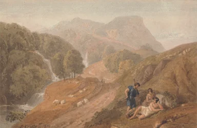 Paisagem Arcadiana com Pastores