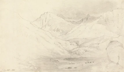O Vale de Nant Ffrancon, Caernarvonshire