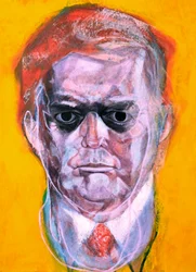 Retrato masculino intenso