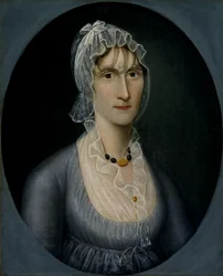 Retrato da Sra. Barbara Baker Murphy Esposa do Capitão do Mar, ca. 1810.