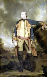 Retrato de João, Marquês de Granby no uniforme do Coronel do Regimento Real da Guarda Cavalariça, c.1770