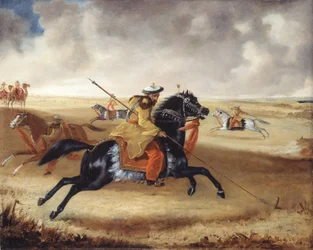 Cavalo de Skinner no exercício, c.1840