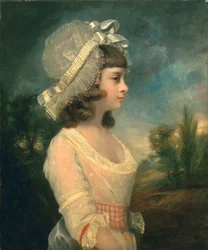 O HON. Theresa Parker, mais tarde a Hon. Theresa Villiers, 1787