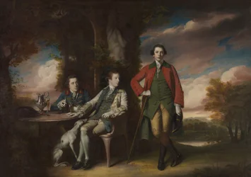 O honorável Henry Fane 1739-1802 com Inigo Jones e Charles Blair, 1761-66.