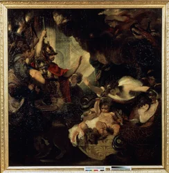 O infante Hércules estrangulando as serpentes, 1786-88