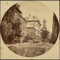Chauncy Street a partir de Exeter Place