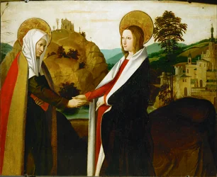 A Visitação (pintura sobre madeira)