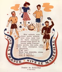 A propaganda do Marechal Petain