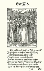 O emprestador de dinheiro judeu (gravura)