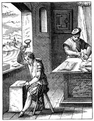 Goldbeater, século XVI, 1849.