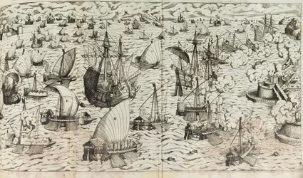 Ilustração do Kriegsbuch por Leonhard Fronsperger, 1571.