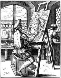 Pintor, século XVI, 1849.