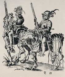 Xilogravura por Jost Amman 1539-1591, 1927