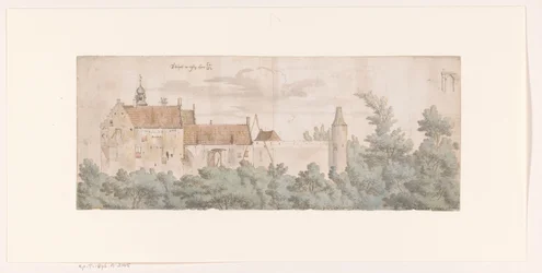 Vista de Kasteel Ooij, Brabante Norte