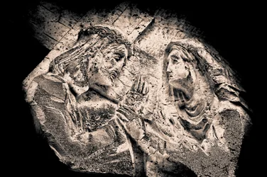 Jesus e Maria, da série "Via Sacra", 2015 (fotografia)