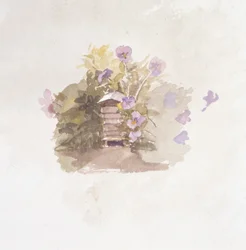 Flores de casa de pássaros (pintura)